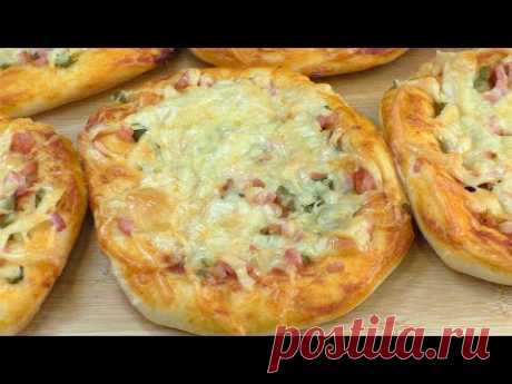 Школьная ПИЦЦА 🍕 - супер простой рецепт Мини Пиццы