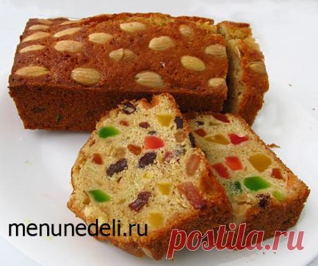 Рецепт рождественского кекса / Меню недели