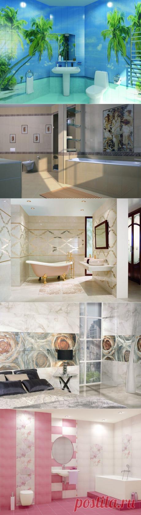 Декоративные панно из керамической плитки.