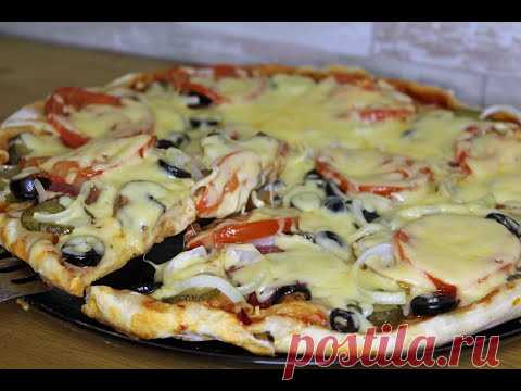 Лучшее тесто для пиццы / Быстро и вкусно