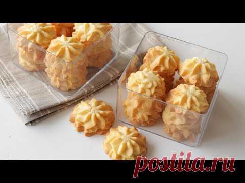 Рецепт печенья с ванильным маслом / Гонконгское печенье Дженни