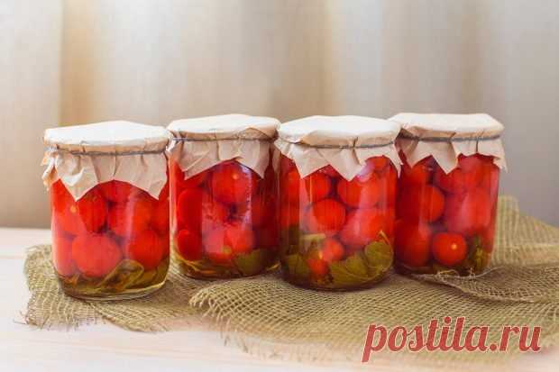 Помидоры с корицей на зиму — Домашняя кулинария