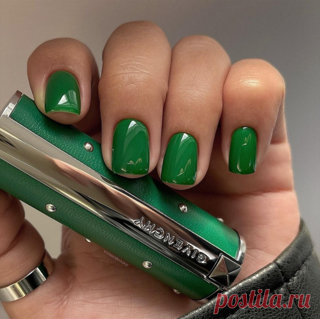 Зелёный маникюр: Модный цвет этого сезона, идеи дизайна, красочные оттенки. Очень красивые фото. | VIP МАСТЕР | Яндекс Дзен
