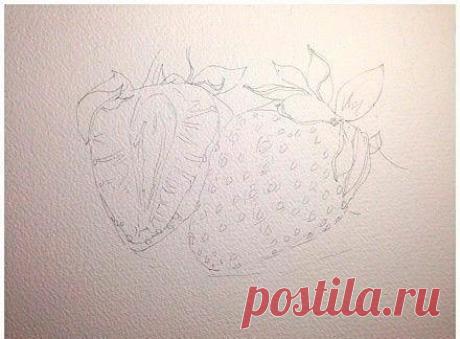 Рисуем клубнику / Эпоха Ручной Работы