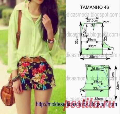 ВЫКРОЙКА ШОРТИКОВ