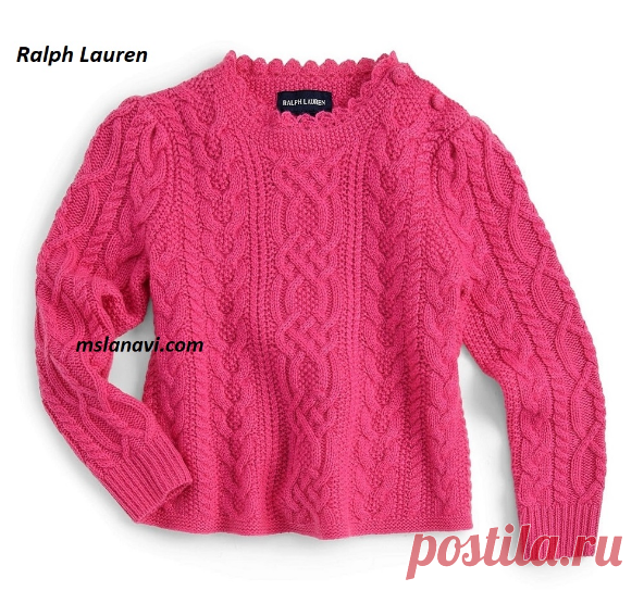 Детский свитер спицами | Вяжем с Лана Ви