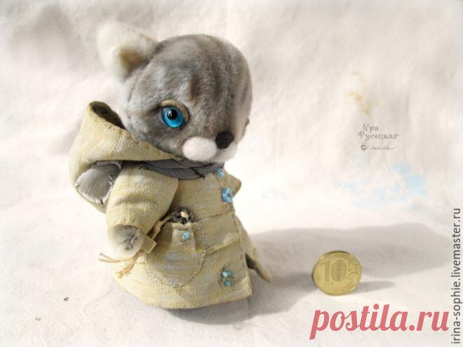 Купить Котя. Тедди котик. - серый, кот, котик, игрушка кот, кот игрушка, кошечка