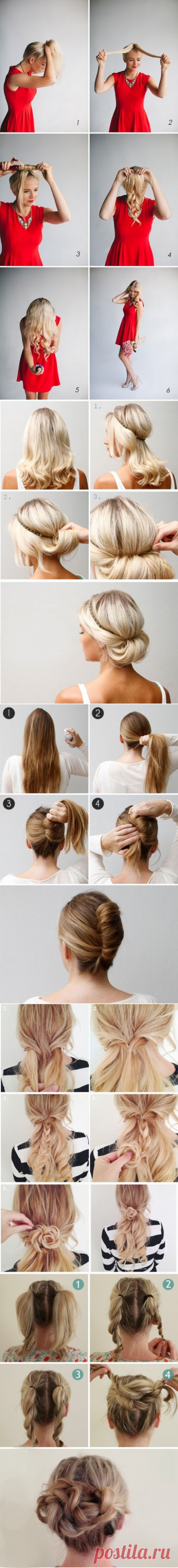 14 ПРИЧЕСОК, КОТОРЫЕ МОЖНО СДЕЛАТЬ ЗА 3 МИНУТЫ