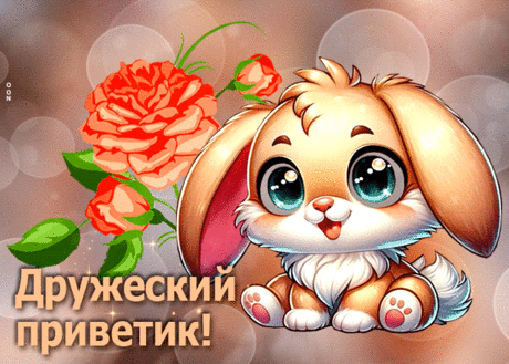 Дружеский привет!