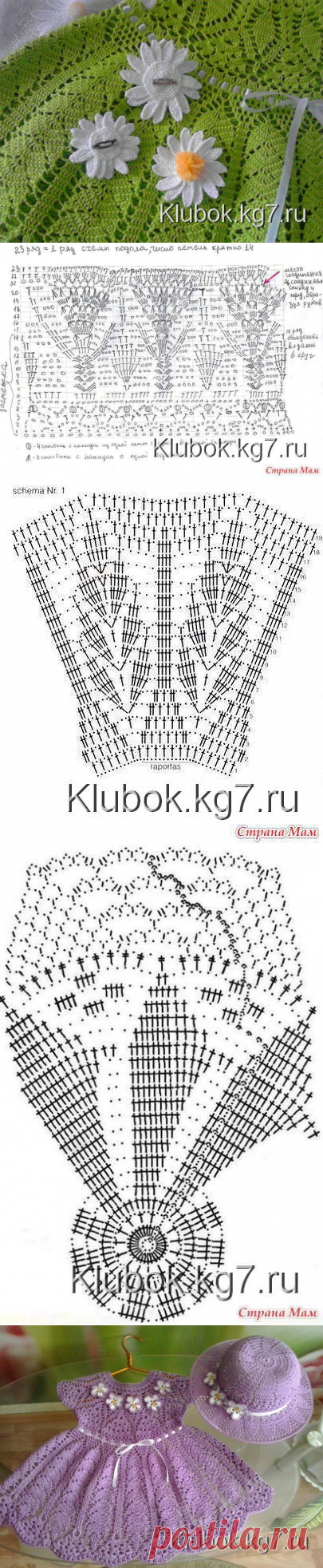 Платье для Людмилы ( автор Наталья Григорьева (Афанаскина))Мастер- класс Ирины Беличенко | Клубок