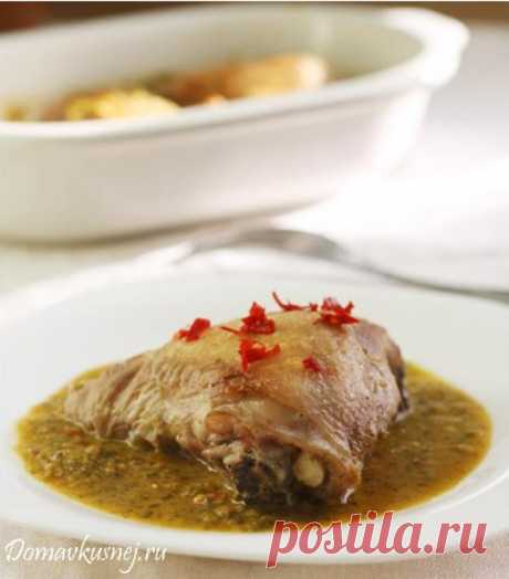 Куриные бедра с соусом Пири-Пири