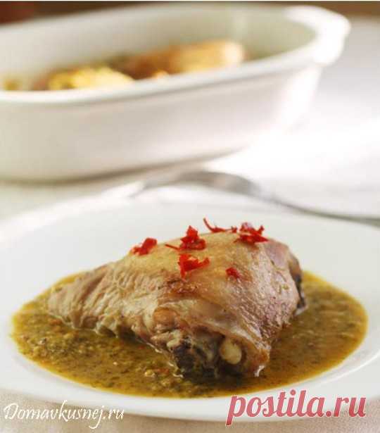 Куриные бедра с соусом Пири-Пири