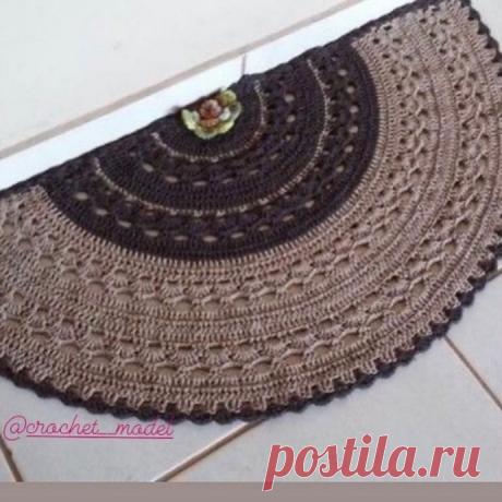 ​Придверные коврики крючком