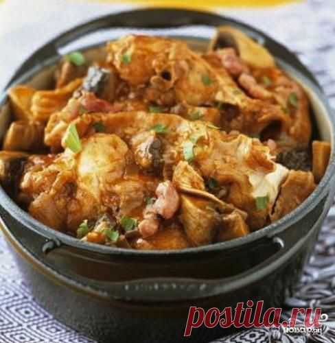 Кролик в коньяке - кулинарный рецепт на Повар.ру