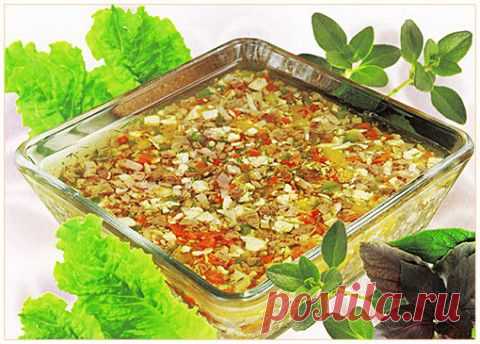 Заливное "Ассорти" | Домашняя кулинария