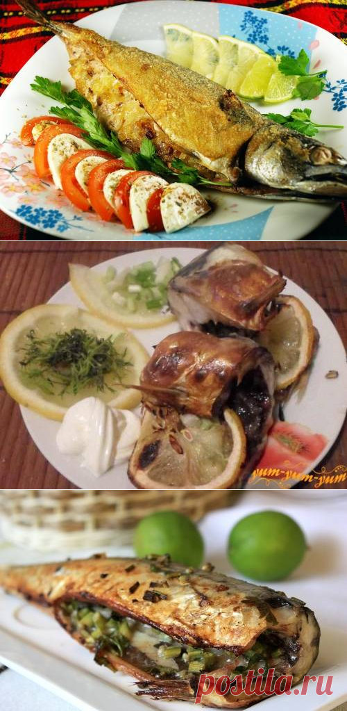 СКУМБРИЯ  ЗАПЕЧЁННАЯ  В  ДУХОВКЕ !!! - рецепт с фото / Простые рецепты