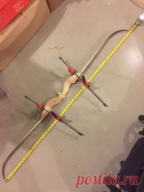 Modern Recurve Bow From Skis!: 12 Steps (with Pictures)