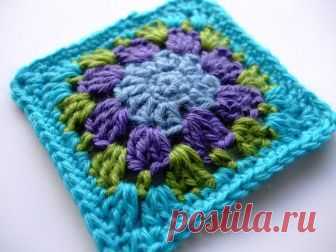 Квадратный мотив шаг за шагом