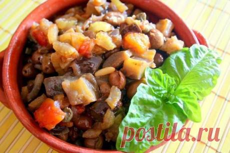 Капоната баклажанная (caponata di melanzane) – Рецепты итальянской кухни