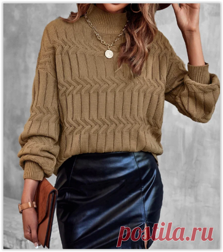 5 модных свитеров из каталога Шейн со схемами вязания спицами!