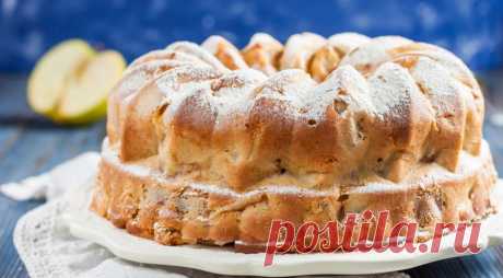 Самая яблочная шарлотка. Пошаговый рецепт с фото на Gastronom.ru
