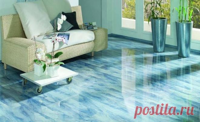 Эпоксидный пол в интерьерах: плюсы и минусы использования - archidea.com.ua