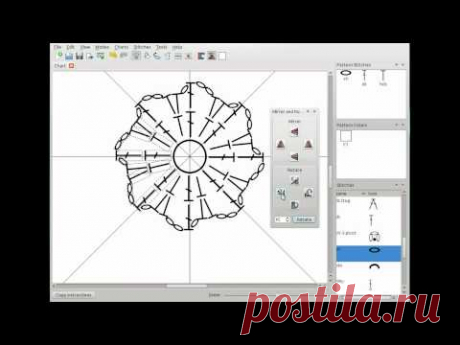 Crochet Charts Demo - YouTube