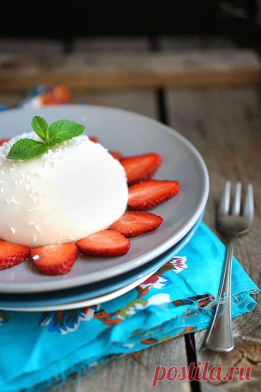 Бланманже с кокосовым молоком | Andy Chef - фуд-блог и интернет-магазин