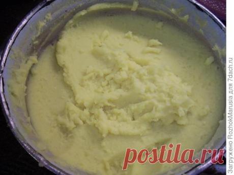 Толчёная картошечка с небольшим секретиком