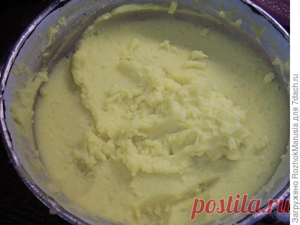 Толчёная картошечка с небольшим секретиком