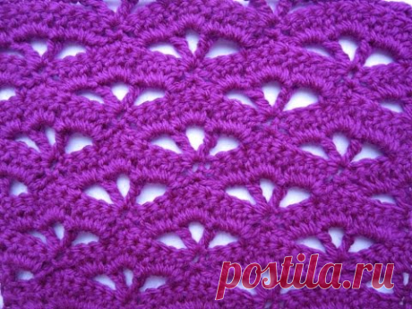 Crochet pattern Узоры крючком для начинающих видео