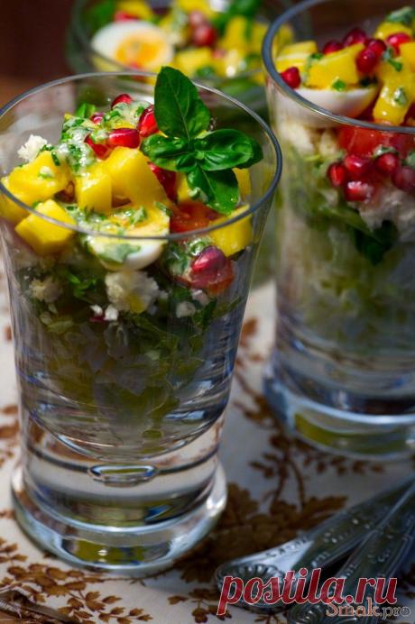 Варианты подачи салатов на праздничный и обеденный стол