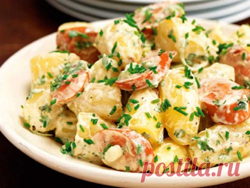 Салаты с молодым картофелем в разных кухнях мира | Четыре вкуса