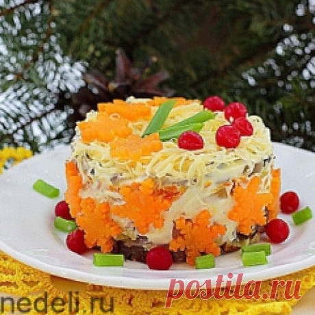 Рецепты салатов на Новый год / Меню недели