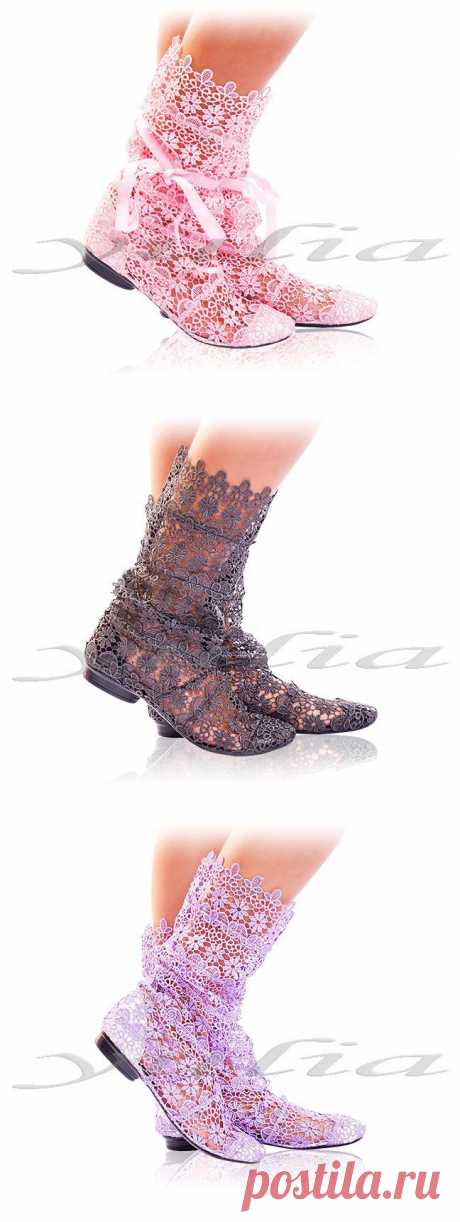 Вязаные сапожки - Yuliya_SP - Photo.Qip.ru / id: vax