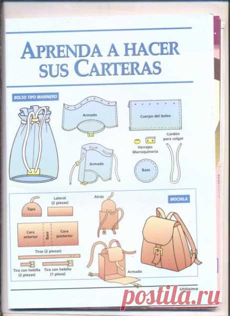 Сумки своими руками. Схемы, выкройки, идеи.