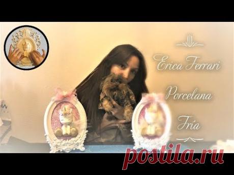 🐶 Erica Ferrari Porcelana Fría | Unicornio 3D | Clase Gratis | DIY | Tutorial Fácil