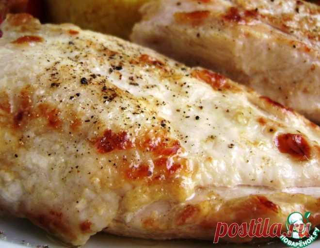 Нежная куриная грудка, томленная в масле – кулинарный рецепт