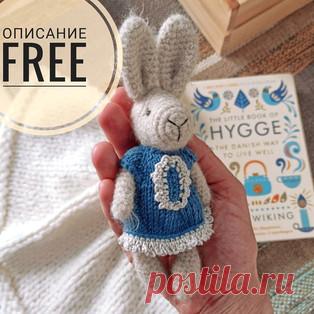 Зайка в стиле "Хюгге" амигуруми. Схемы и описания для вязания игрушек крючком! Бесплатный мастер-класс от Сони Ваниной по вязанию зайки в стиле "Хюгге" крючком. Высота вязаной игрушки примерно 15 см. Для изготовления та…