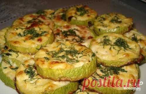 Кабачки с чесноком в духовке - пошаговый кулинарный рецепт на Повар.ру