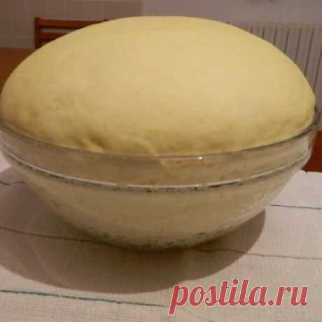 Отличное тесто для пирожков, пирогов и пиццы