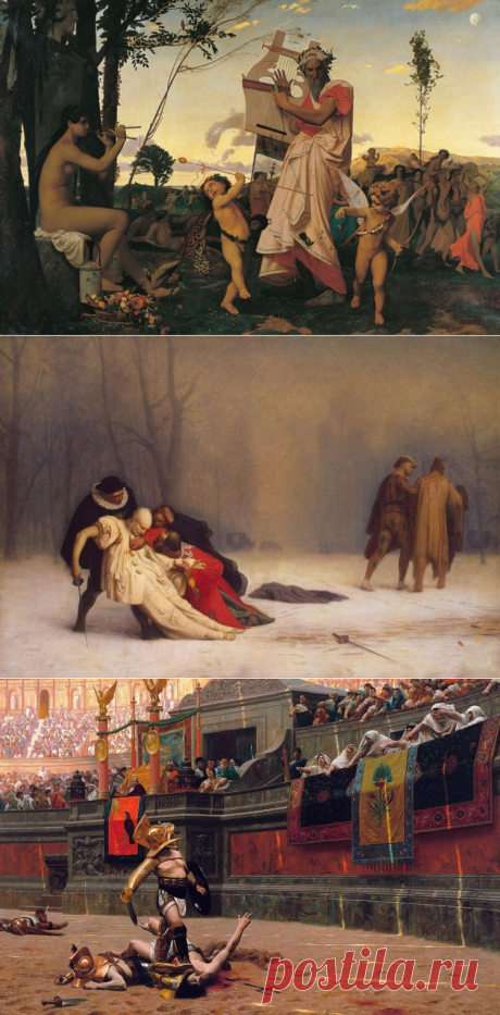 Художник Жан-Леон Жером (Jean-Leon Gerome). Картины