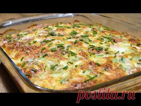 Немедленный ужин! Когда нет времени и хочется чего-нибудь вкусненького! Простой рецепт ужина!