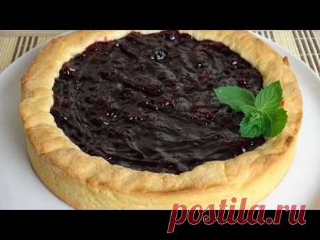 Пирог вишнёвый. Как испечь вкусный пирог с вишней.