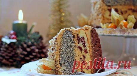 Торт "Трехцветник"