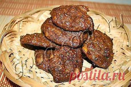 Хорошая кухня - овсяные печенья с медом и орехами. Кулинарная книга рецептов. Салаты, выпечка.