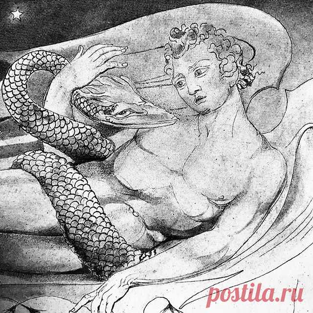 William Blake, Satan, illustration for Paradise Lost #biancoenero #satana #blancoynegro #diablo #noiretblanc #diavolo #blackandwhite #satan #devil #milton #paradise #lost #poetry #poesia #paradiselost #williamblake #illustration #illustrazione #dessin #disegno #drawing #diseño #instaartist #artstagram #instaart #serpente #serpent #snake #artist #uk