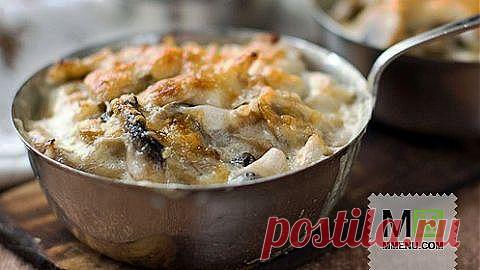 Рецепт - КОКОТ ИЗ КУРИЦЫ с грибами