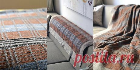 Модульный плед Kex Blanket Вязаный спицами модульный плед в клетку, с описанием. Вязаный плед уже на протяжении многих столетий остается уютной классикой для дома. А клетчатая модель от дизайнера Стефена Уэста станет стильным атрибутом Вашего интерьера.