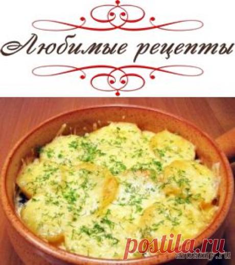 Запеканка с грибами и картофелем &amp;raquo; Любимые рецепты